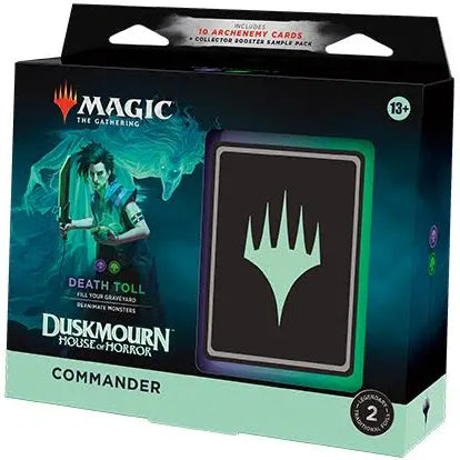 mtg duskmourn commander cards Magic: The Gathering Duskmourn: House of Horror Deck card deck is carefully crafted with powerful creatures and spellbinding spells MTG: Duskmourn: House of Horror