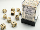 Dices (36D6) - Chessex Marble (Choose your Color)