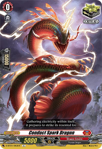 Conduct Shark Dragon (D-BT01/063EN) [Genesis of the Five Greats]