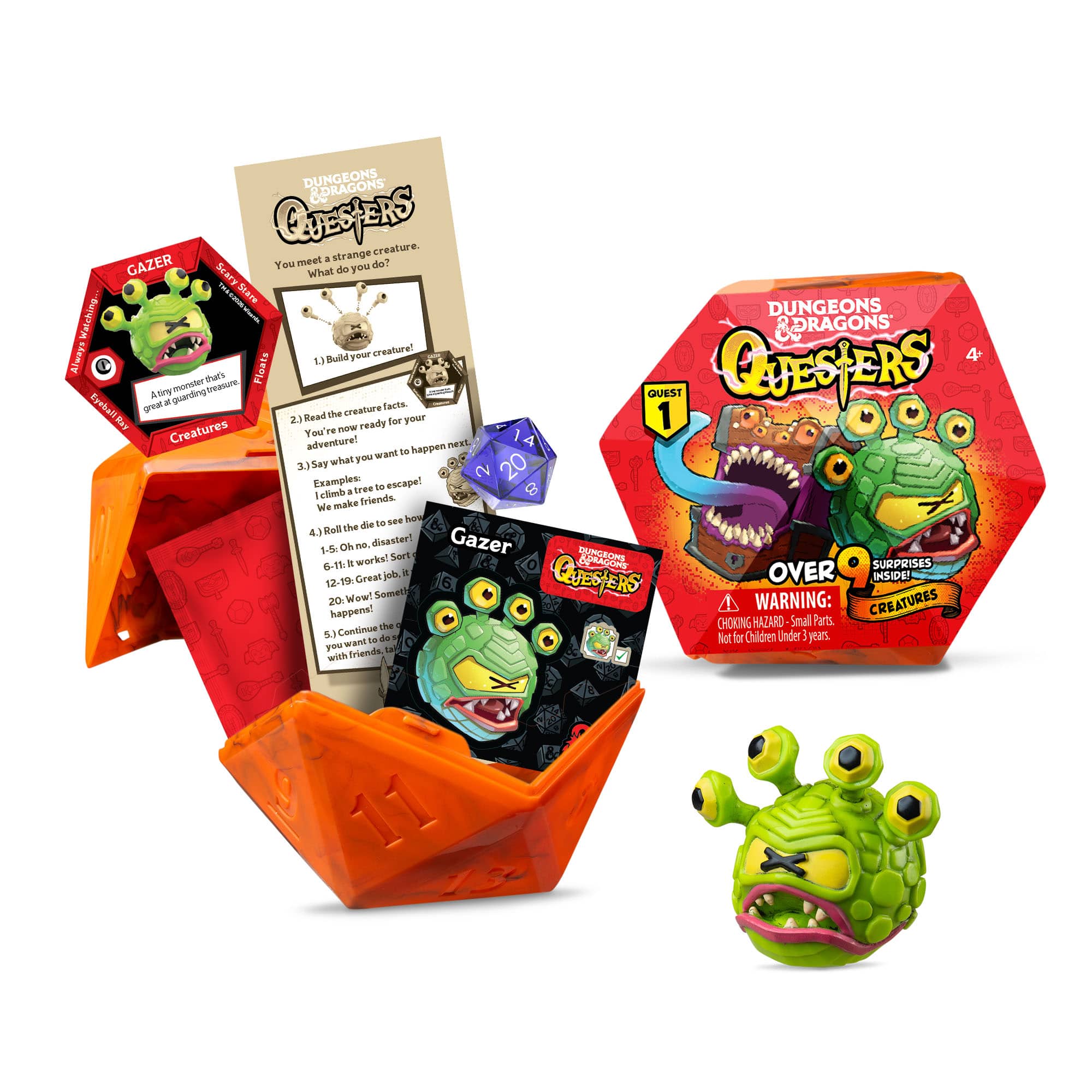 Dungeons & Dragons Questers - Creatures - Random Pack