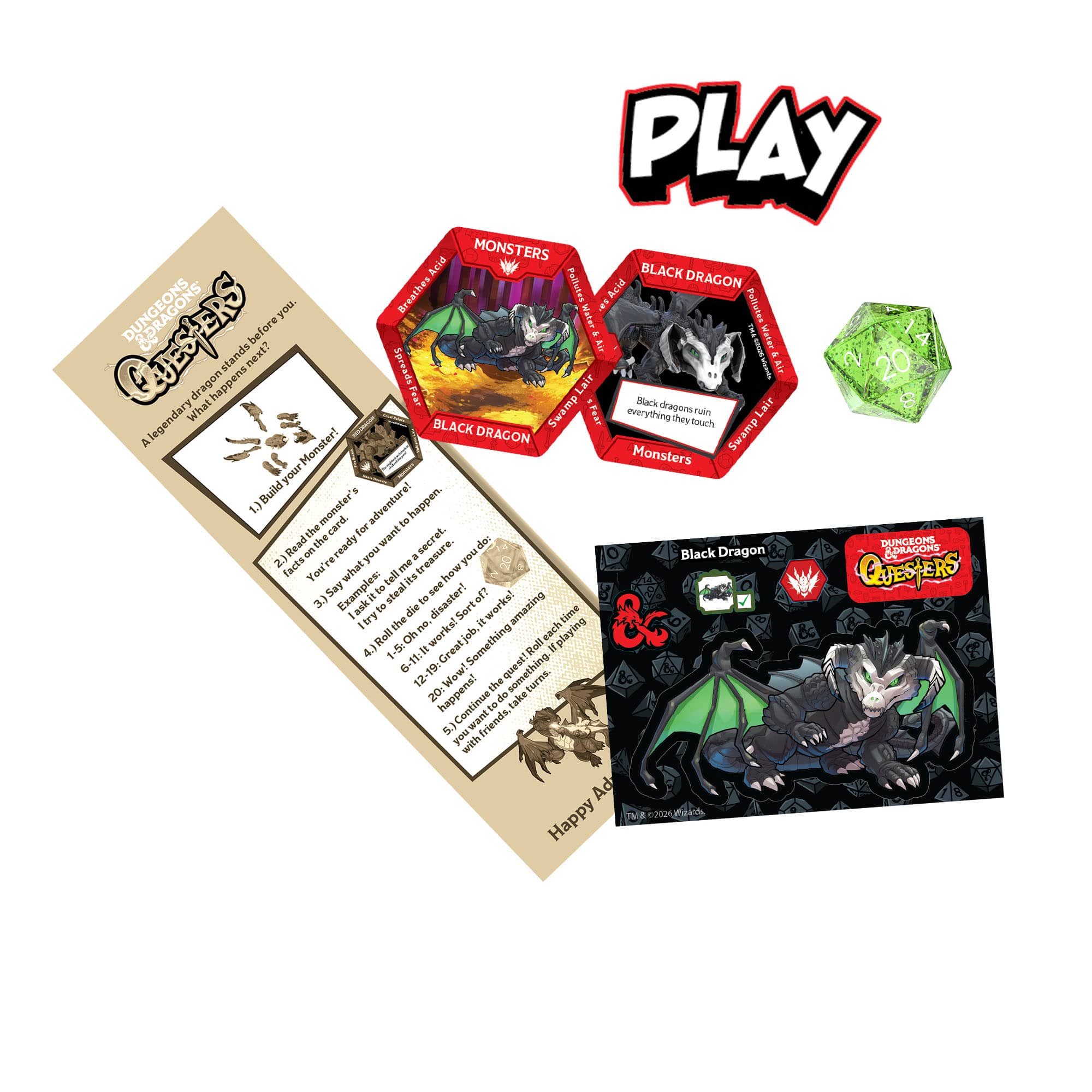 Dungeons & Dragons Questers - Monsters - Dark Ooze