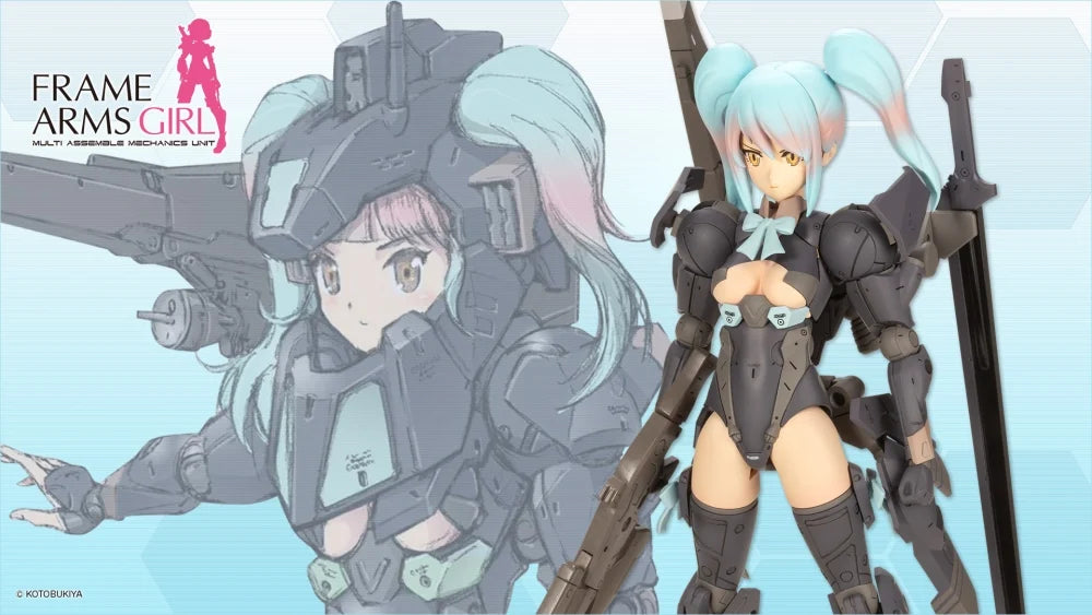 Kotobukiya - Frame Arms Girl - Shadow Tiger Yinghu - Plastic Model Kit