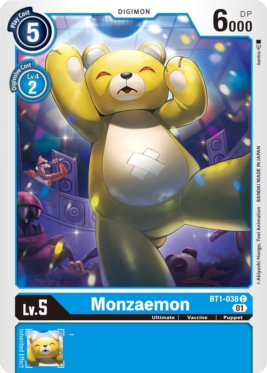 Monzaemon - BT1-038 (Alternate Art)