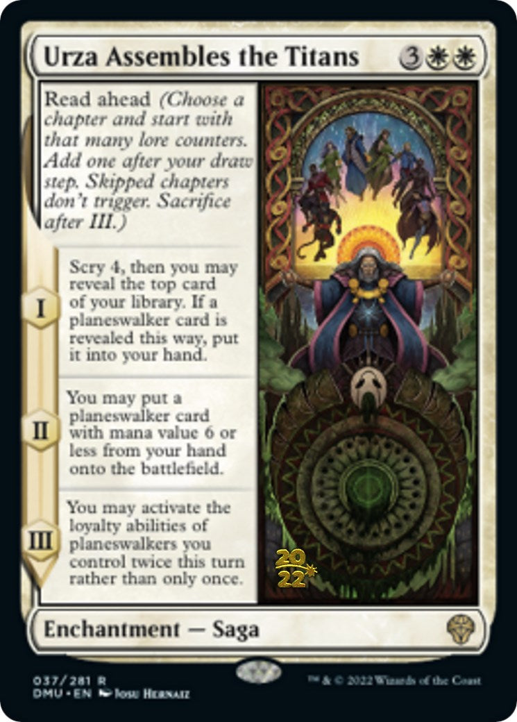 Urza Assembles the Titans