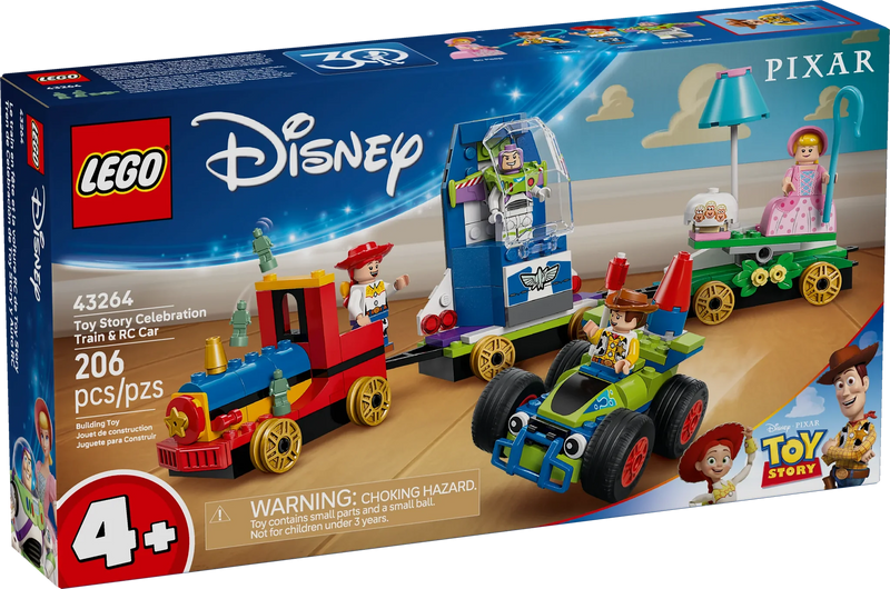 LEGO® Disney Toy Story Celebration Train & RC Car Set 43264