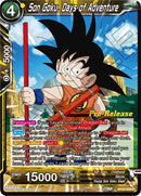 Son Goku, Days of Adventure (BT22-089) [Critical Blow Prerelease Promos]