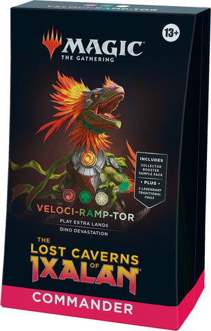 Magic The Gathering - The Lost Caverns of Ixalan Veloci-Ramp-Tor - Commander Deck