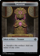 Treasure (0018) // Dinosaur (0009) Double-Sided Token