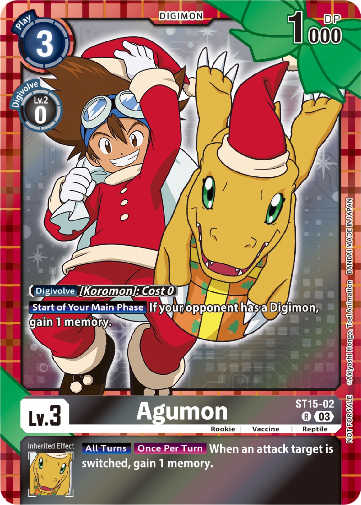 Agumon (Winter Holiday 2023)