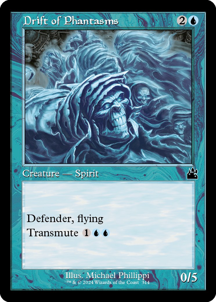 Drift of Phantasms (Retro Frame)