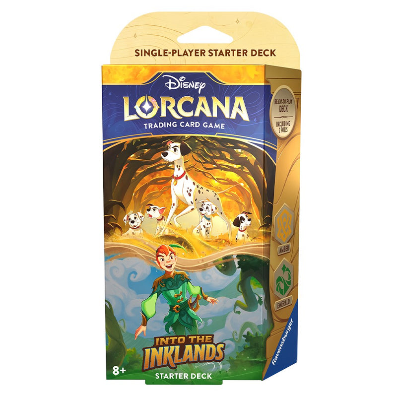 Disney Lorcana - Into the Inklands - Starter Deck (Amber & Emerald)