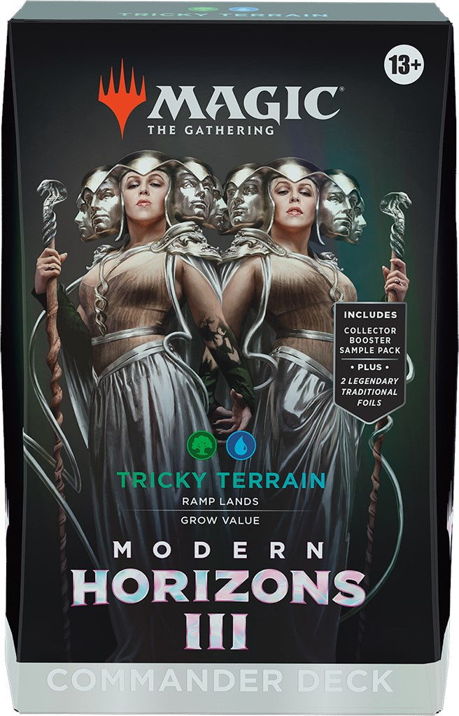 Magic The Gathering - Modern Horizons 3 - Commander Deck (Tricky Terrain)