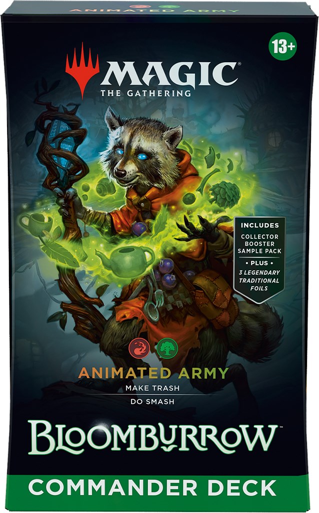 Magic The Gathering - Bloomburrow Animated Army - Commander Deck