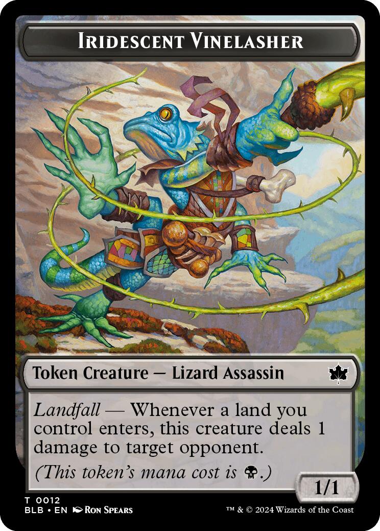 Iridescent Vinelasher Token