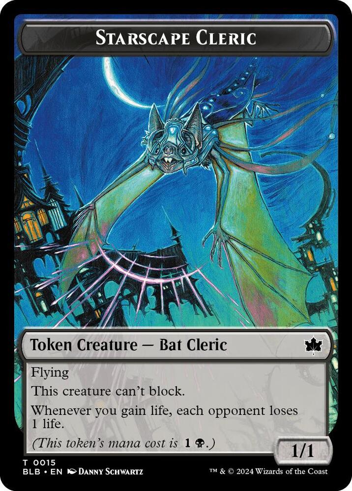 Cragflame // Starscape Cleric Double-Sided Token (Back)