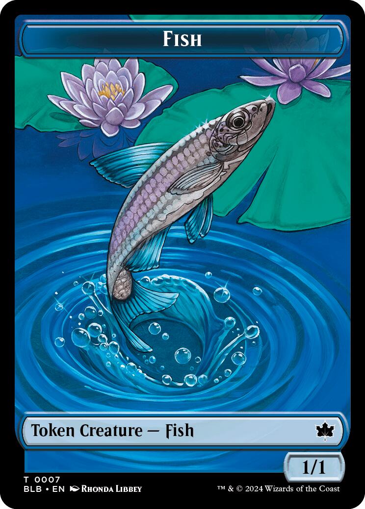 Fish // Tender Wildguide Double-Sided Token