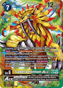 SaberLeomon ACE [EX7-029] (Alternate Art) [Digimon LIBERATOR]