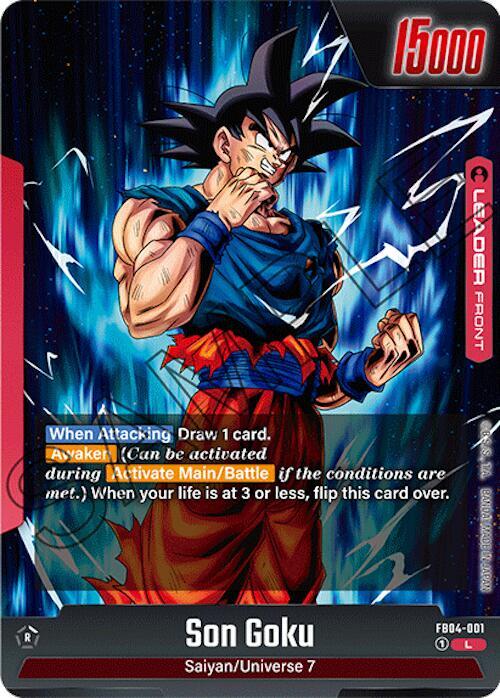 Son Goku - FB04-001 (Back)