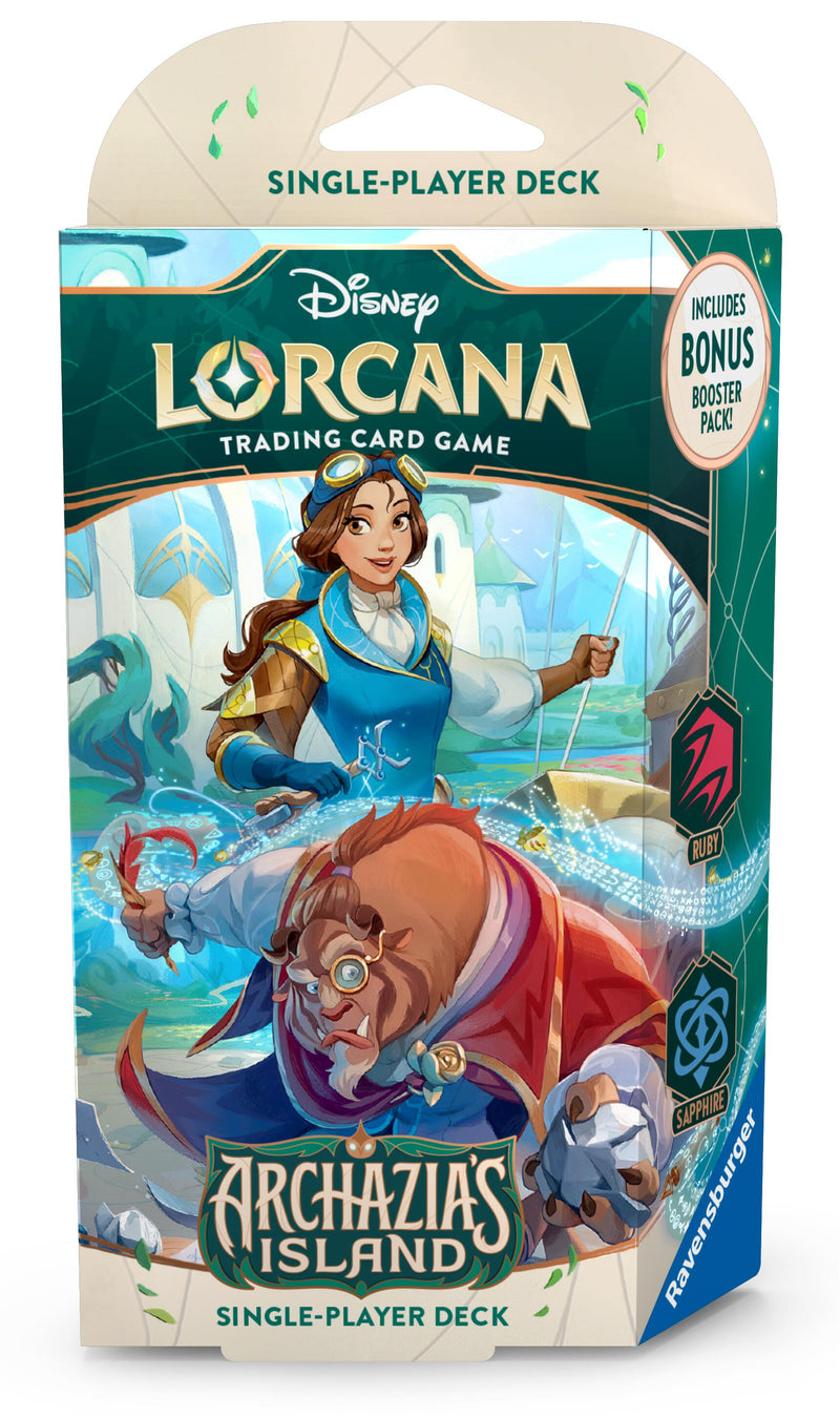 Disney Lorcana - Archazia's Island - Starter Deck (Ruby/Sapphire)