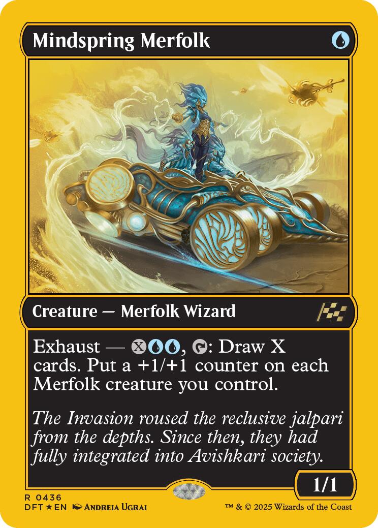 Mindspring Merfolk (First-Place Foil)