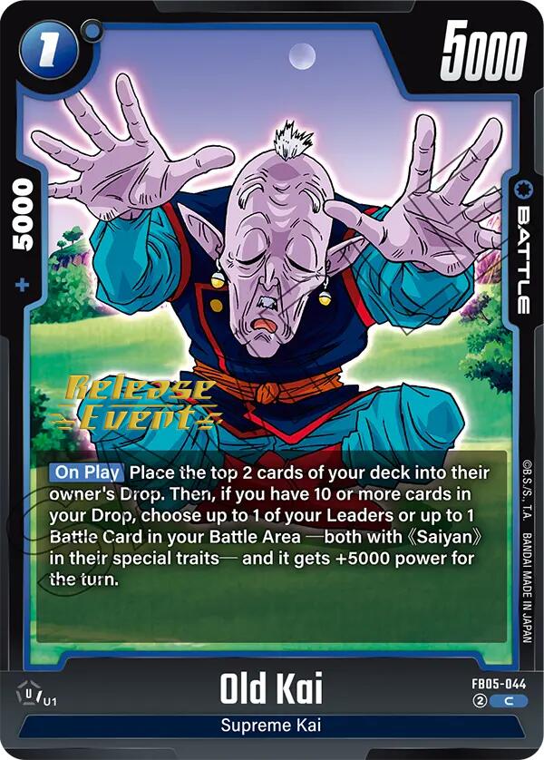 Old Kai [New Adventure Release Event Cards]