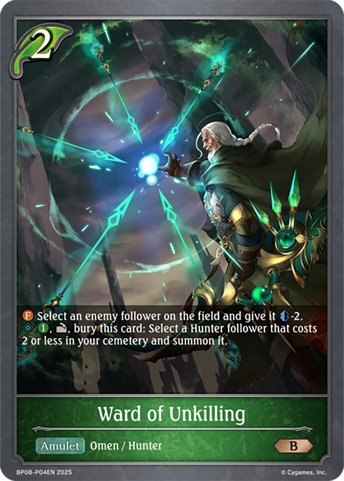 Ward of Unkilling - P04EN (Foil) (BP08-P04EN) [Alterchaotica]