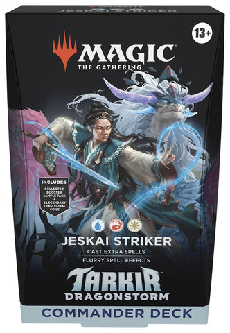 Magic The Gathering - Tarkir Dragonstorm Jeskai Striker - Commander Deck