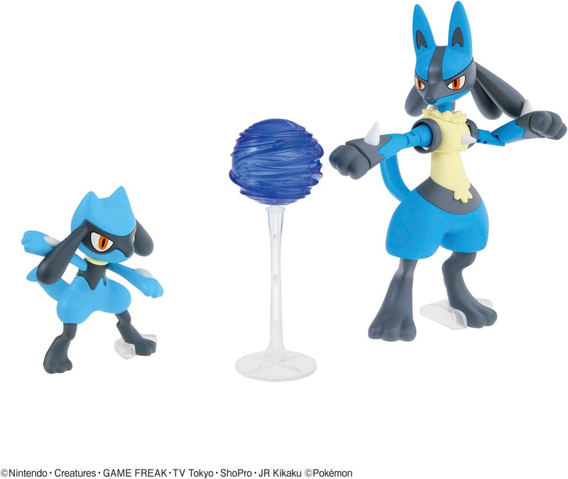 Pokémon - Riolu & Lucario - Model Kit