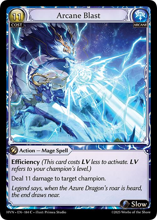 Arcane Blast (184) [Abyssal Heaven]