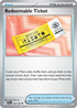 Redeemable Ticket