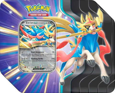 Pokémon - Slashing Legends Tin (Zacian ex)