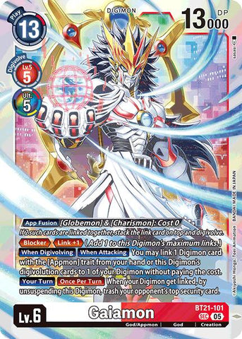 Gaiamon [BT21-101] [World Convergence]