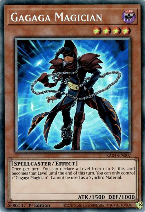Gagaga Magician [RA04-EN007] Collector's Rare