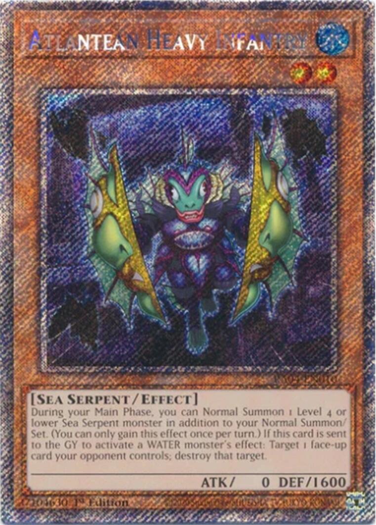 Atlantean Heavy Infantry (Platinum Secret Rare)