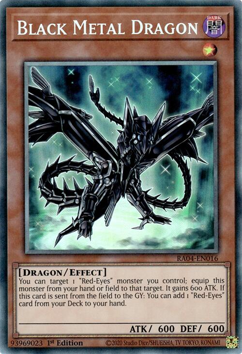 Black Metal Dragon [RA04-EN016] Collector's Rare