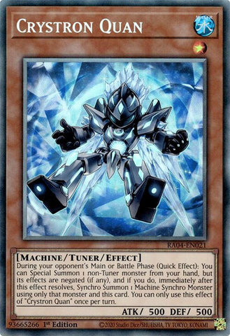 Crystron Quan [RA04-EN021] Collector's Rare