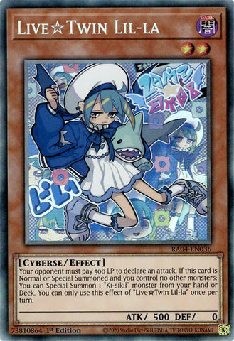 LiveTwin Lil-la [RA04-EN036] Collector's Rare