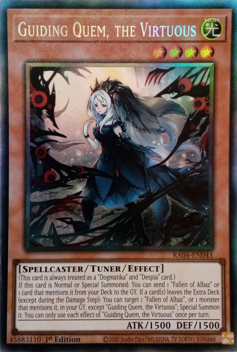 Guiding Quem, the Virtuous [RA04-EN043] Collector's Rare