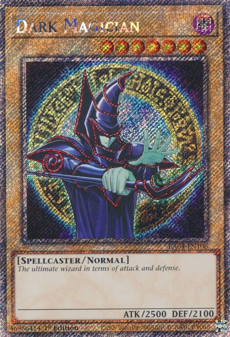 Dark Magician (9th Art) [RA04-EN106] Platinum Secret Rare