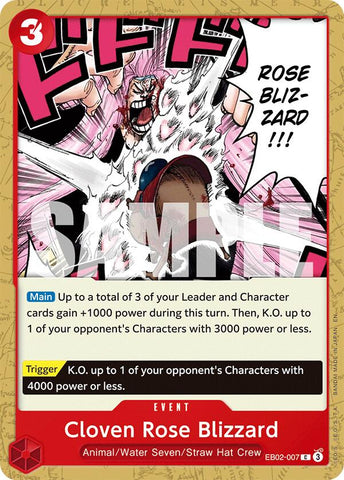 Cloven Rose Blizzard [Extra Booster: Memorial Collection]