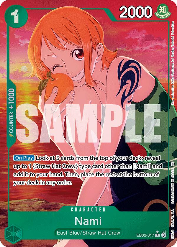 Nami (Alternate Art) [Extra Booster: Memorial Collection]