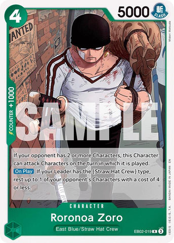 Roronoa Zoro [Extra Booster: Memorial Collection]