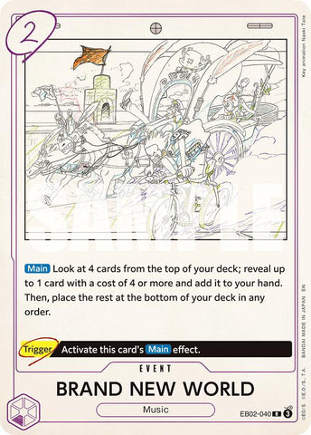 BRAND NEW WORLD [Extra Booster: Memorial Collection]