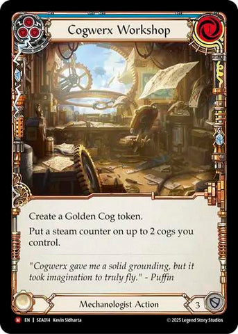 Cogwerx Workshop [SEA014] (High Seas)  Rainbow Foil