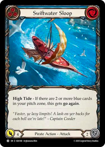 Swiftwater Sloop (Blue) [SEA168] (High Seas)
