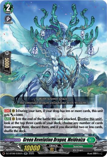 Jade Dragon, Meldeaiza (DZ-BT08/035EN) [DZ-BT08: Knights 0f Rebirth]