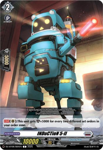 INDuCTioN 5-II (DZ-BT08/084EN) [DZ-BT08: Knights 0f Rebirth]