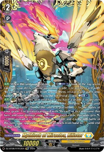 Mythisch of Miracles, Rifistor (DZ-BT08/FFR12EN) [DZ-BT08: Knights 0f Rebirth]
