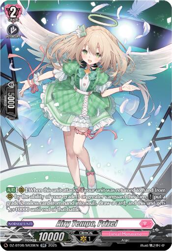 Airy Tempo, Prizel (DZ-BT08/SR39EN) [DZ-BT08: Knights 0f Rebirth]