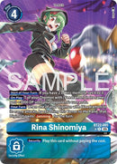Rina Shinomiya [BT22-085] (Alternate Art) [Cyber Eden]